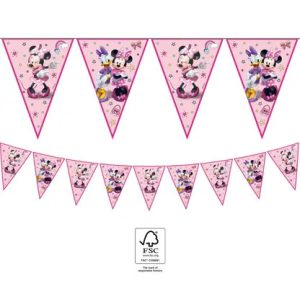 Grinalda Triangular Minnie Junior e Margarida Disney 2,3Mt