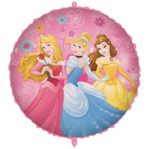 Balão Foil Redondo Princess Disney Live Your Story 46cm