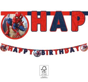 Grinalda Happy Birthday Spiderman Crime Fighter 2Mt