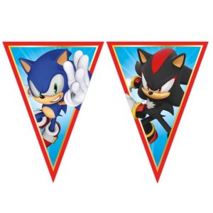 Grinalda Triangular Sonic the Hedgehog Sega 2.3Mt
