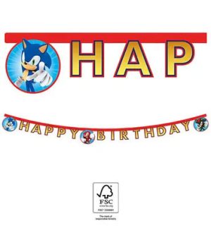 Grinalda Happy Birthday Sonic the Hedgehog Sega 2Mt