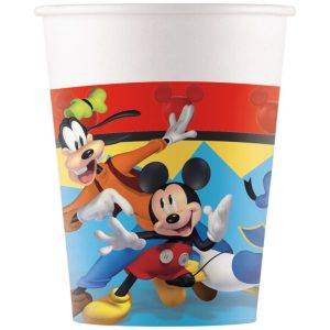 Conj. 8 Copos Papel Mickey Jump Into Fun Disney 200Ml