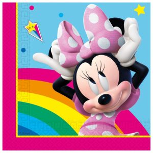 Conj. 20 Guardanapos Minnie Makes Me Smile Disney 33x33Cm