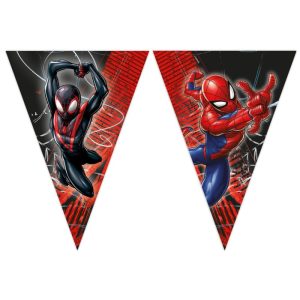 Grinalda Triangular Spiderman World Of Webs 2.3Mt