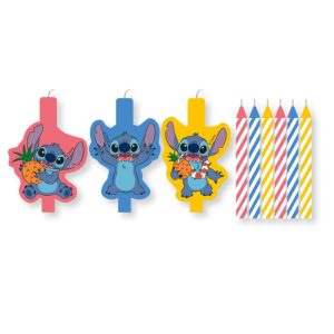 Blister 9 Velas Stitch Havai Pineapple