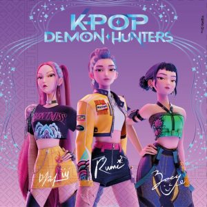 Conj. 20 Guardanapos K-POP Demon Hunters 33x33Cm