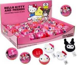 Cápsula com Figura Hello Kitty and Friends 6cm