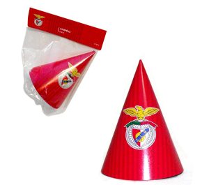 Conj. 6 Chapéus Festa Cone SLB