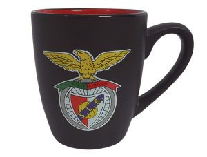 Caneca Oval Preta SLB
