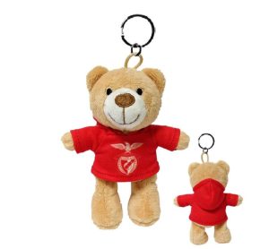 Peluche Urso Camisola Porta Chaves 12cm SLB