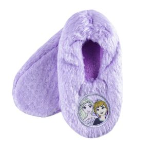 Pantufas Inverno Lilás Glitter Frozen Forever