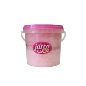 Balde Grande de Algodão Doce Sabor Morango 80Grs