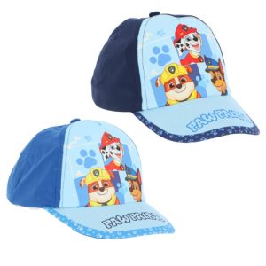 Boné Patrulha Pata Marshall Rubble Chase Bones - Azul Escuro, 51cm