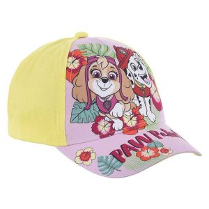 Boné Patrulha Pata Skye e Marshall Jungle - Amarelo, 54cm