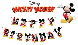 Grinalda Happy Birthday Mickey Party Disney 2Mt