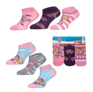 Conj. 3 Pares Meias Patrulha Pata Skye