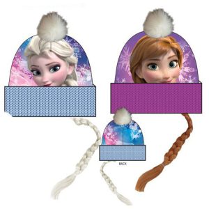 Gorro Disney com Trança Frozen Arendelle