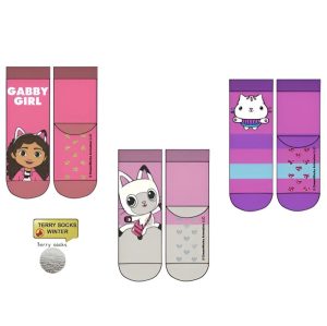 Blister 1 Par Meias Anti-Derrapantes Gabby´s Dollhouse Girls