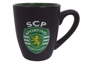 Caneca Oval Preta SCP
