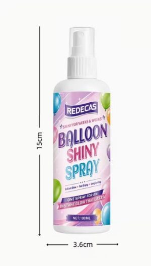 Spray de Alto Brilho para Balões 100Ml