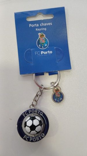 Porta Chaves FCP com Bola de Futebol e Pendente