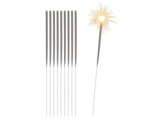 Blister 10 Foguetes/Sparklers (Estrelinhas) 18cm