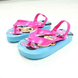 Chinelos Azuis Flip-Flops Minnie Wink Disney - 19-20