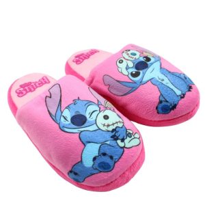 Chinelos de Quarto Rosa Stitch & Scrump - 28