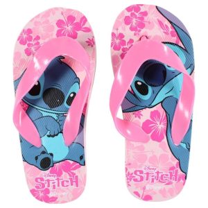 Chinelos Tira Rosa Claro Flip-Flops Stitch