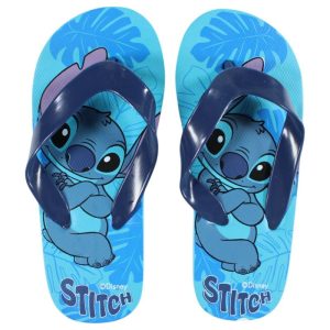 Chinelos Tira Azul Escuro Flip-Flops Stitch