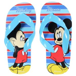 Chinelos Tira Azul Flip-Flops Mickey