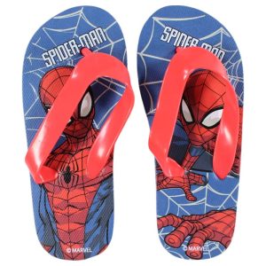 Chinelos Tira Vermelha Flip-Flops Spiderman