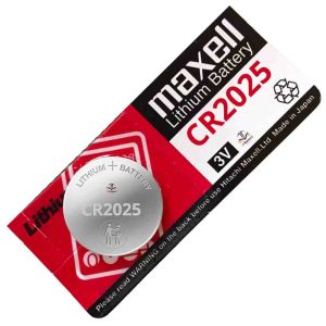 Pilha Lithium Maxwell 3V CR2025